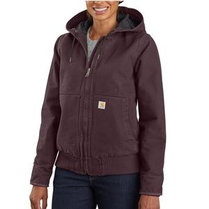 Carhartt for Women - Washed Duck Active Jacket - Deep Wine